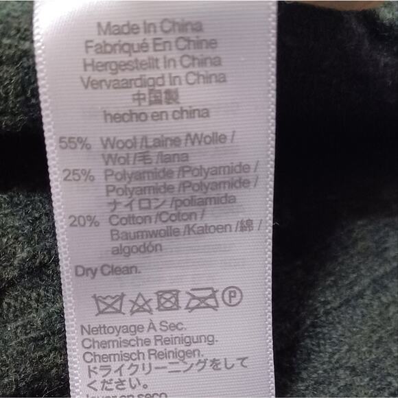 Madewell Levi Rib Mockneck Wool Blend Pullover Sweater. L - Picture 8 of 10